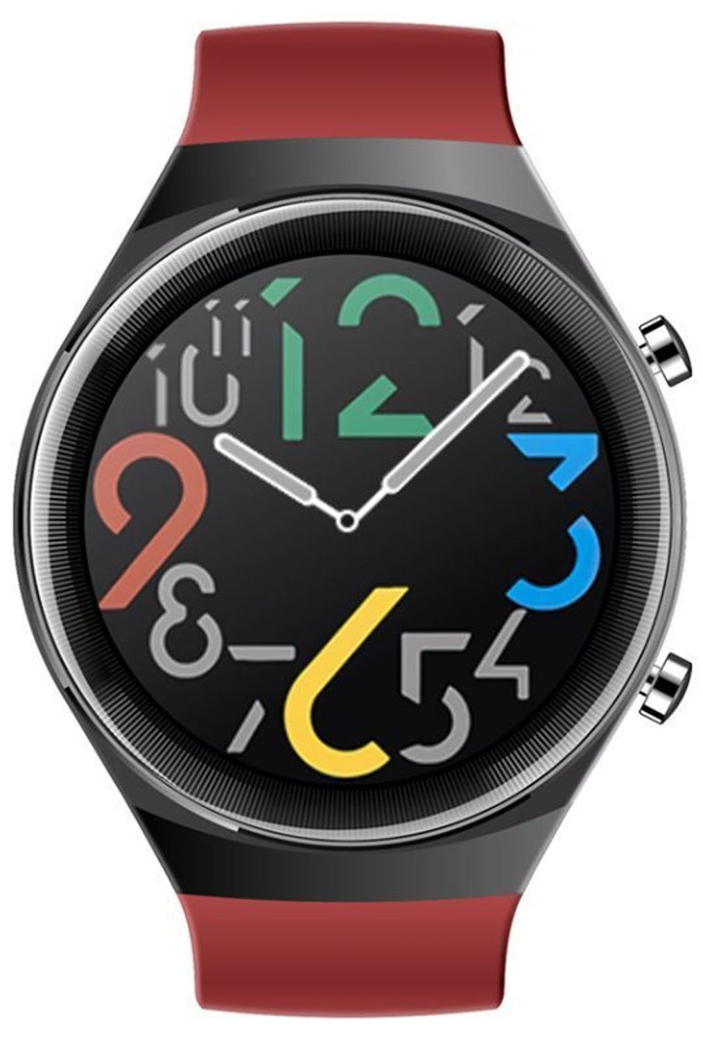 Smartwatch męski na czerwonym pasku Rubicon RNCE68 (1).jpg